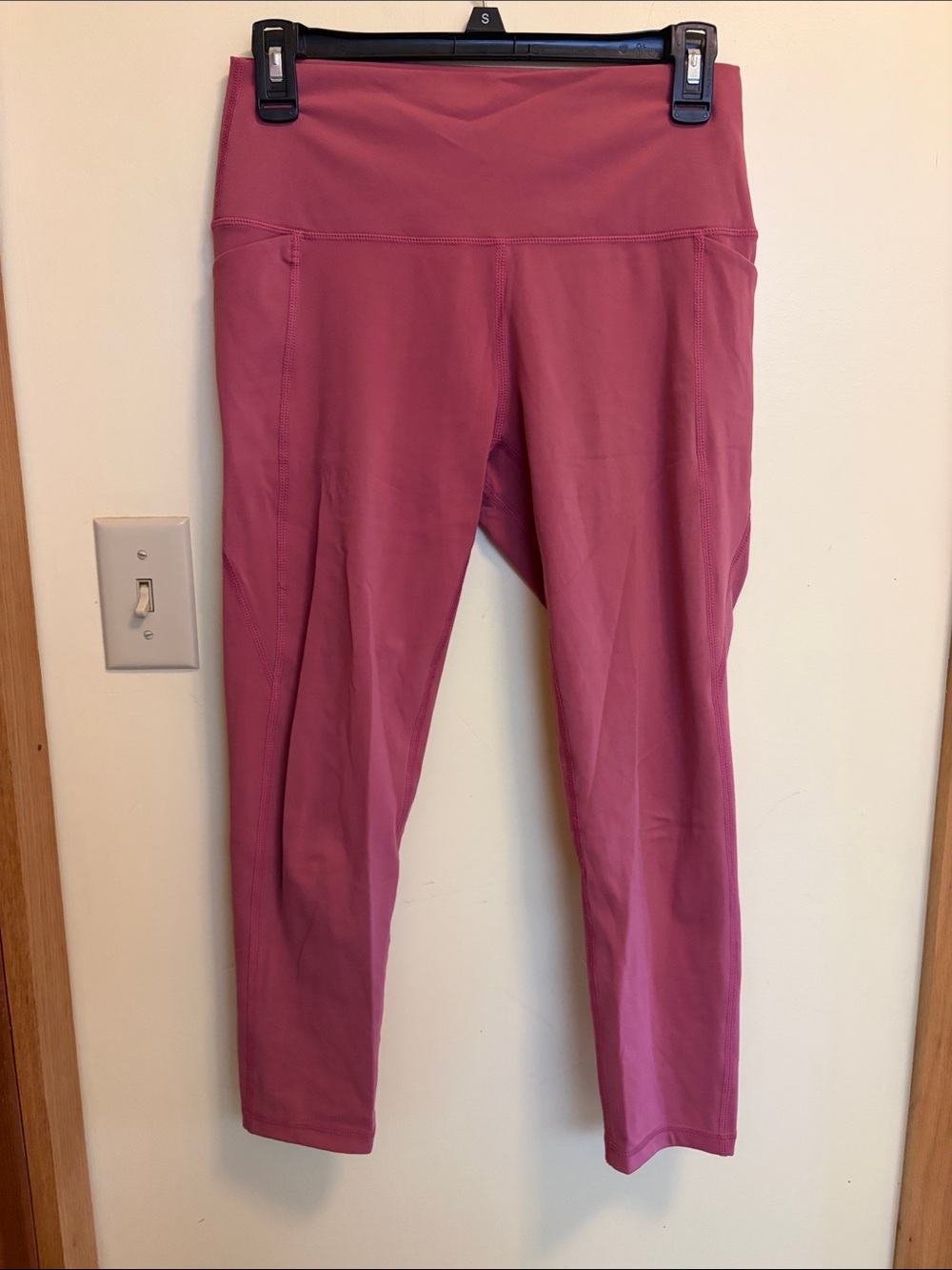 Senita Athletics Rose Pink High-Rise Leggings